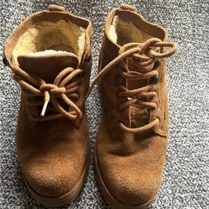 UGG Kids Brown Suede Boots